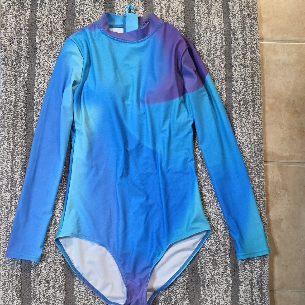 Blue and Purple Kids One Piece